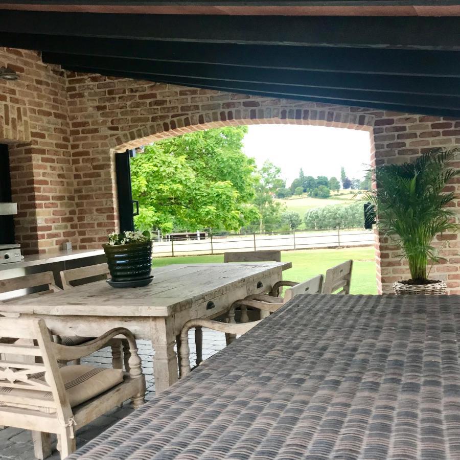 Een Prachtige En Luxueuze Vakantiewoning Dat Is Hof Leskensdaele Geraardsbergen Kültér fotó