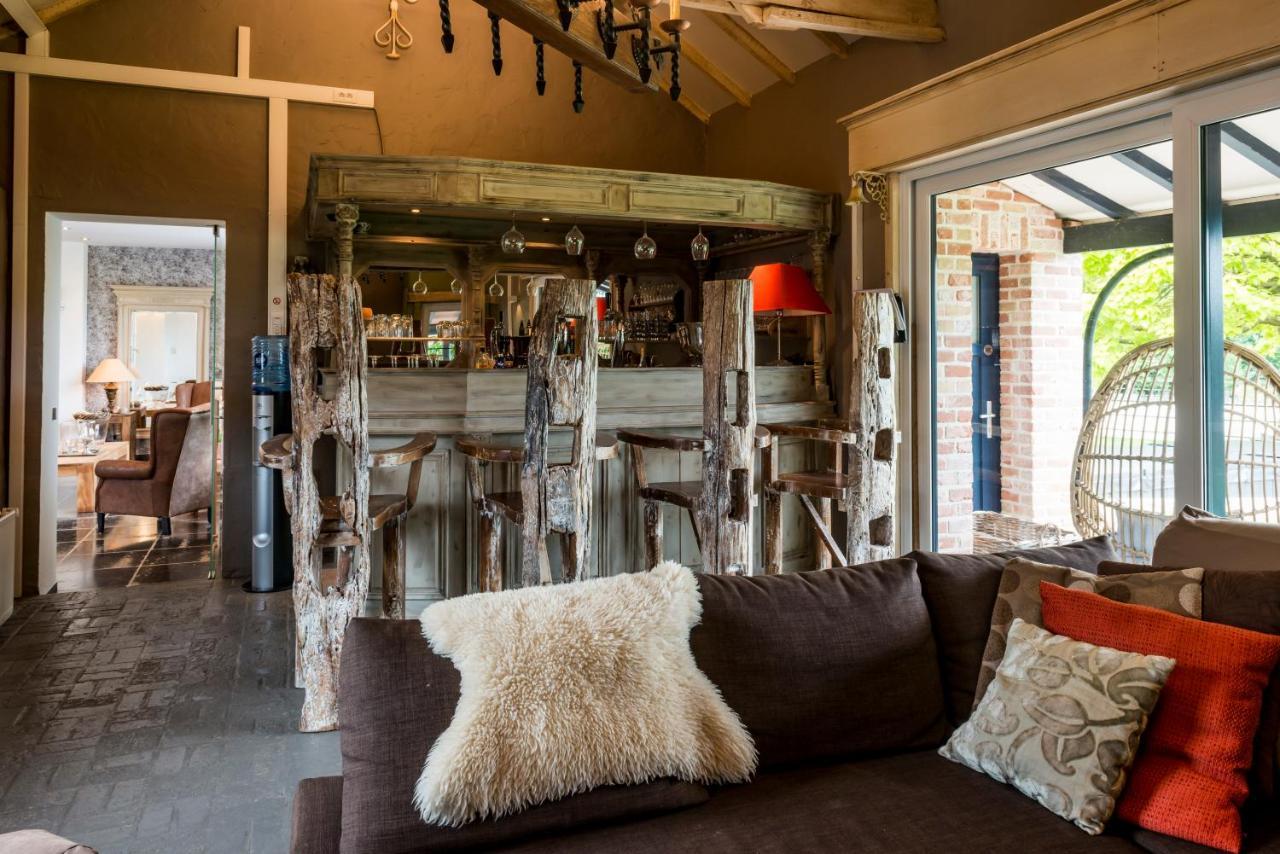 Een Prachtige En Luxueuze Vakantiewoning Dat Is Hof Leskensdaele Geraardsbergen Kültér fotó